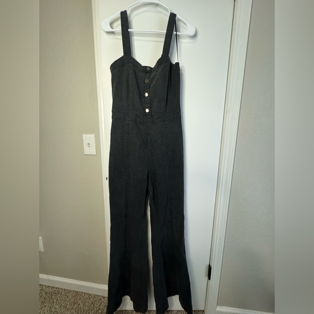 Vici bell bottom jump suit